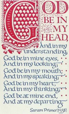 Isaiah 12:1-6 “God Be in Me” 20161113